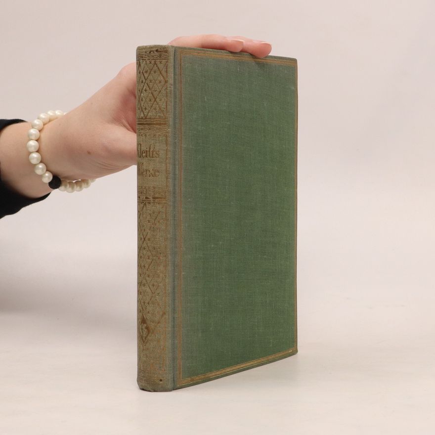 Julius Bab Heinrich von Kleist Gesammelte Werke 3