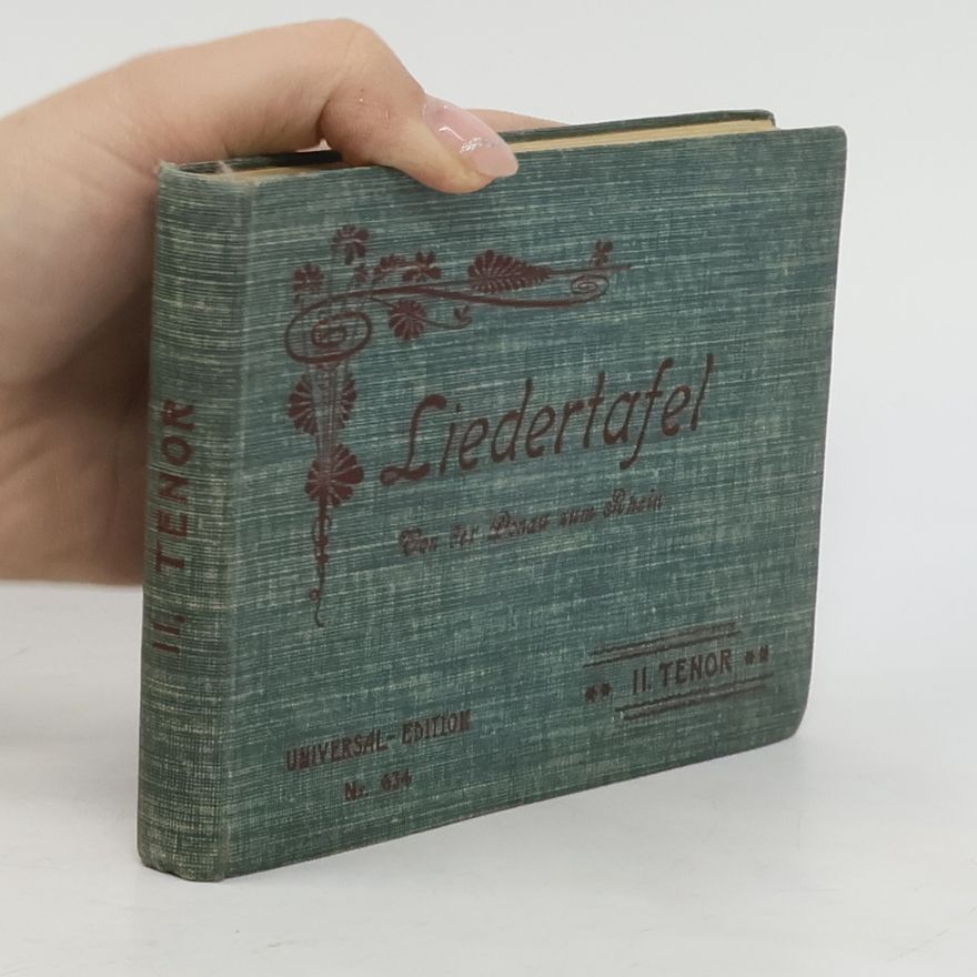 Eduard Kremser Liedertafel. II. Tenor
