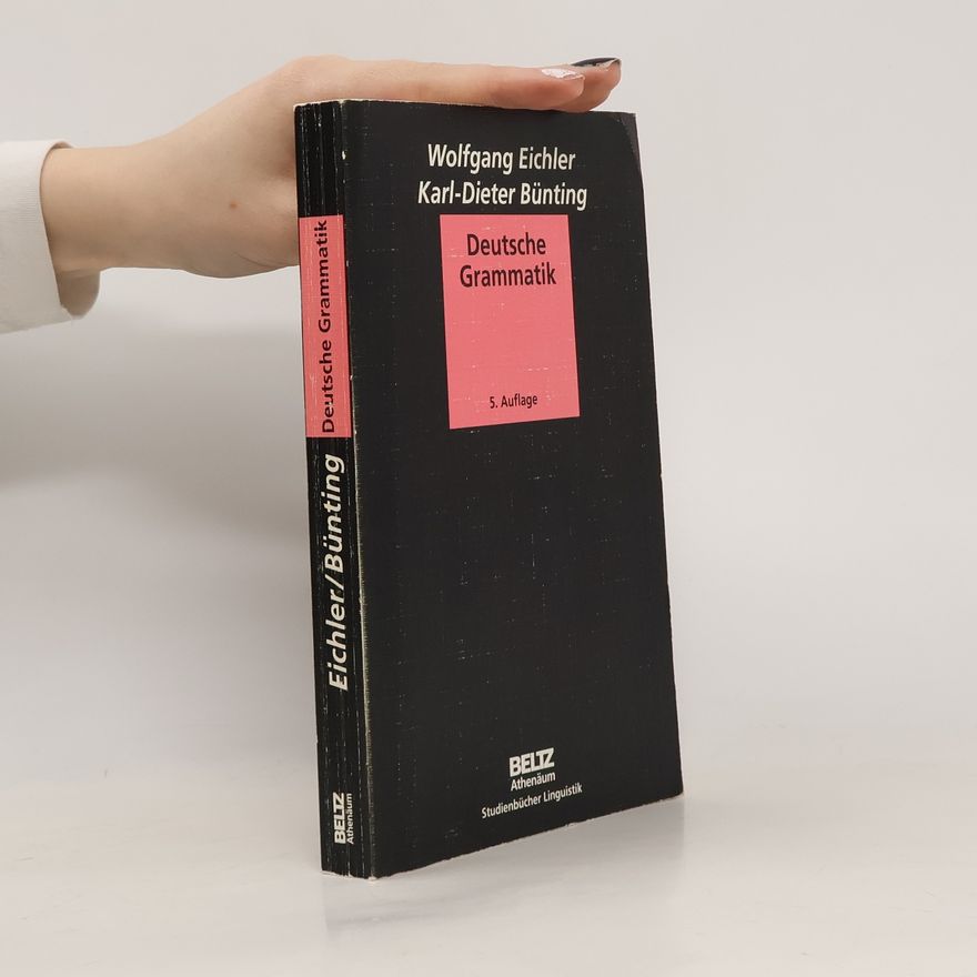 Wolfgang Eichler Deutsche Grammatik