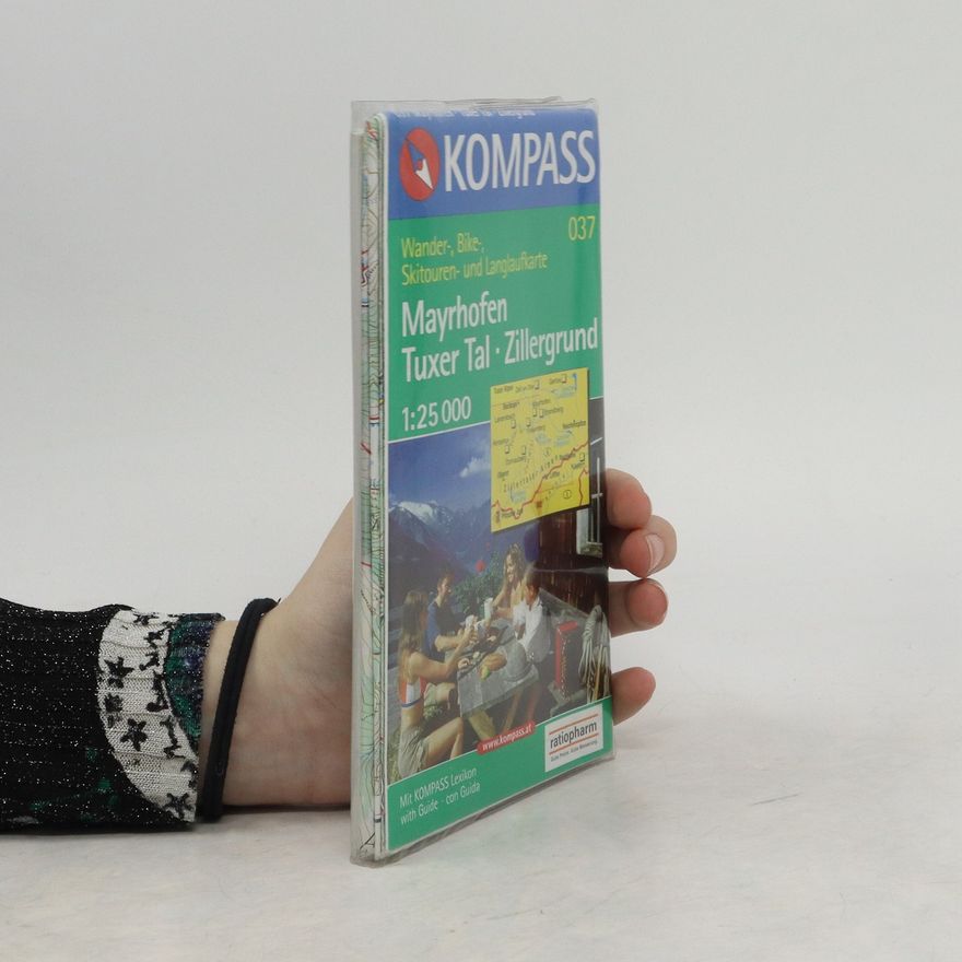 KOMPASS-Karten KOMPASS-Karten GmbH Mayrhofen,Tuxer Tal 037 / 1:25T KOM