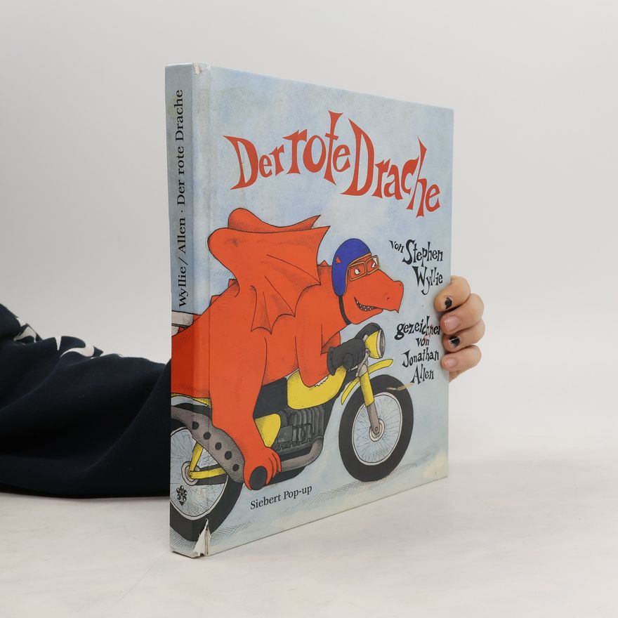 Stephen Wyllie Der rote Drache. Pop-up- Buch.