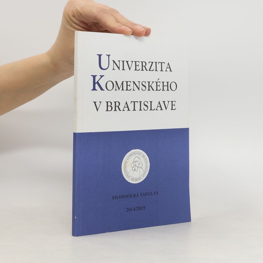 Kolektiv autorů Univerzita Komenského v Bratislave 2014/2015