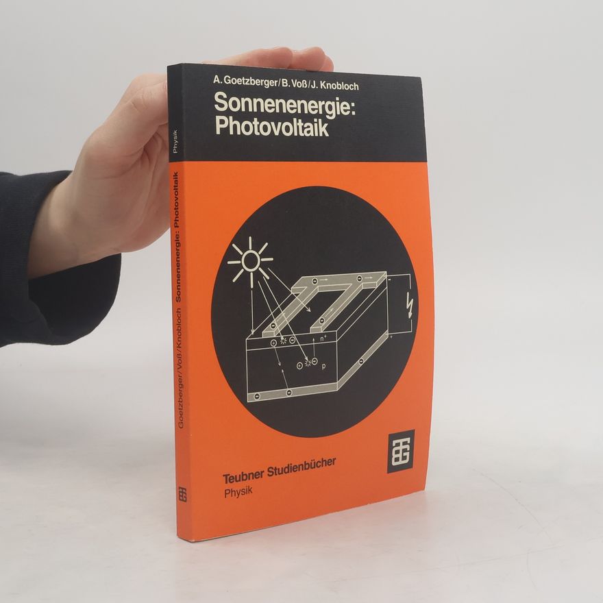 Joachim Knobloch Sonnenenergie: Photovoltaik