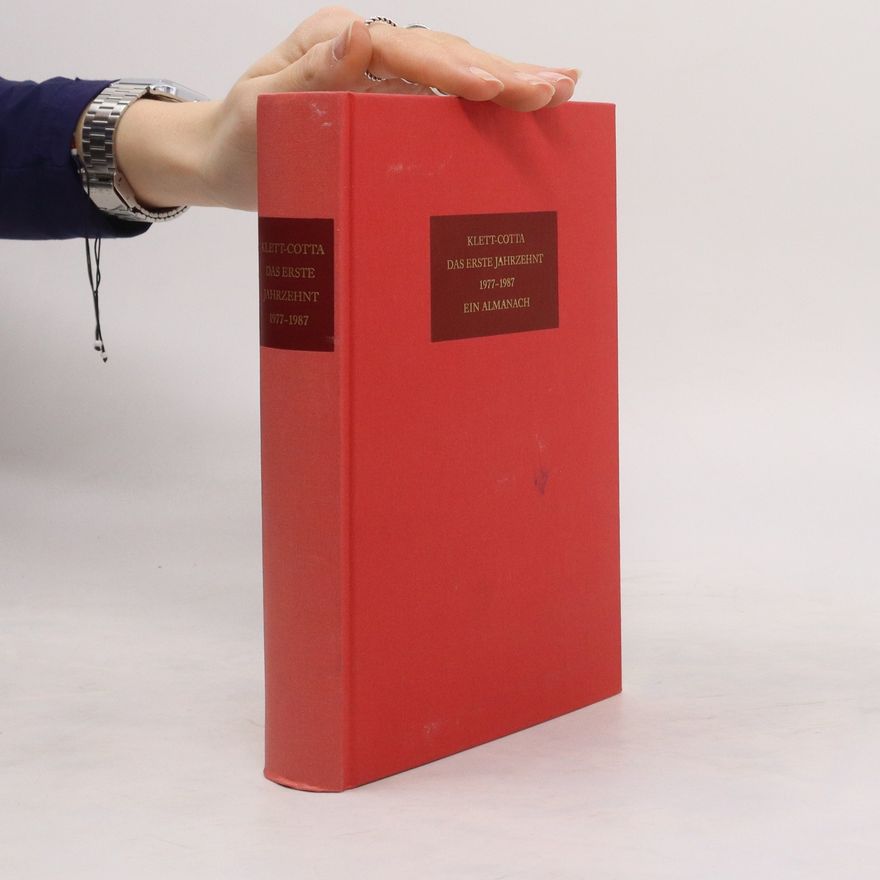 Thomas Weck Klett-Cotta, das erste Jahrzehnt 1977 - 1987