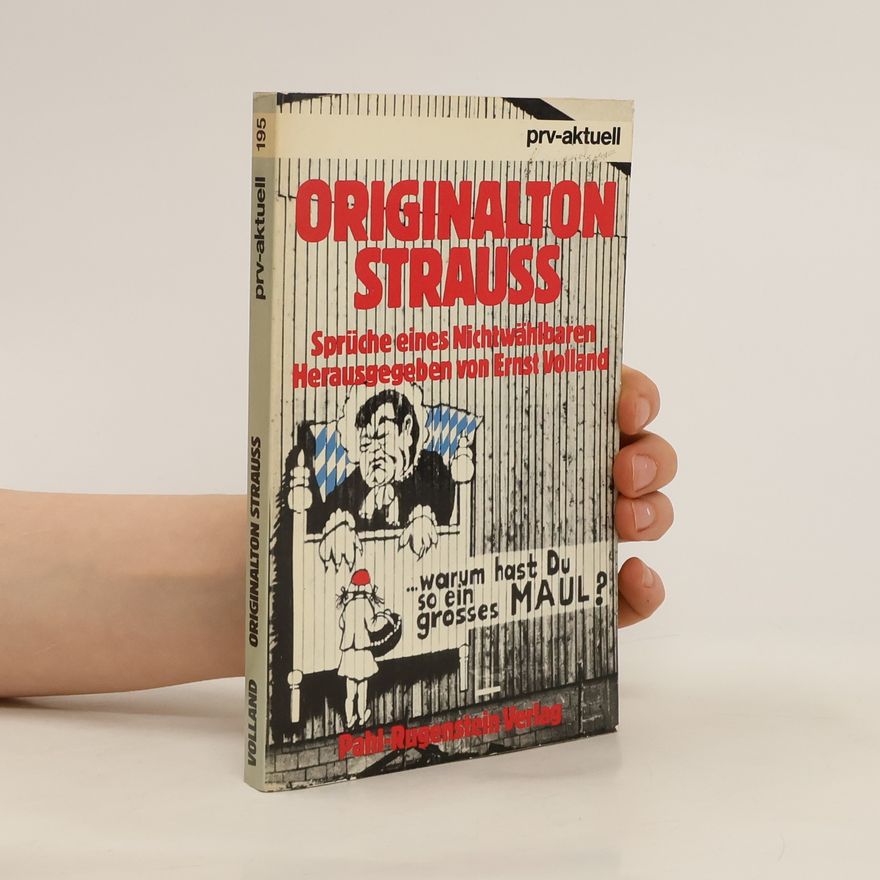 Franz Josef Strauß Originalton Strauss