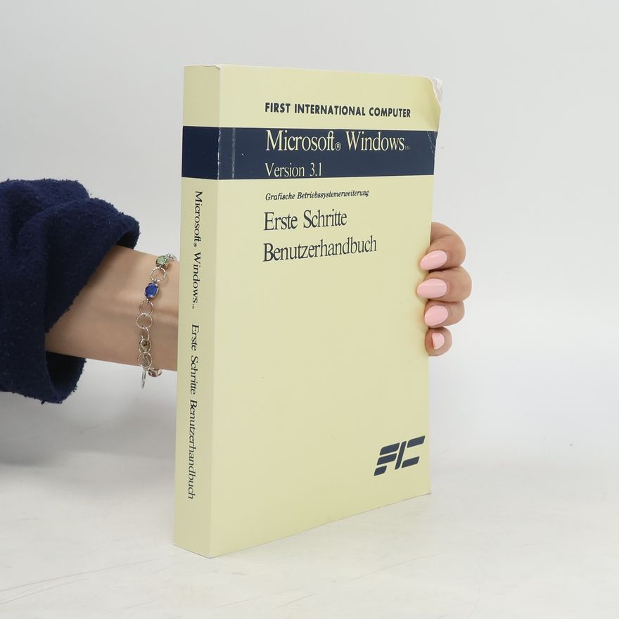 Kolektiv autorů Erste Schritte Benutzerhandbuch