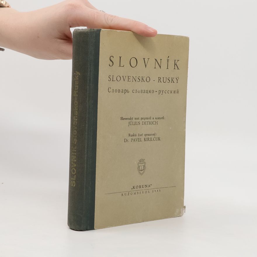 Pavel Kirilčuk Slovník slovensko-ruský