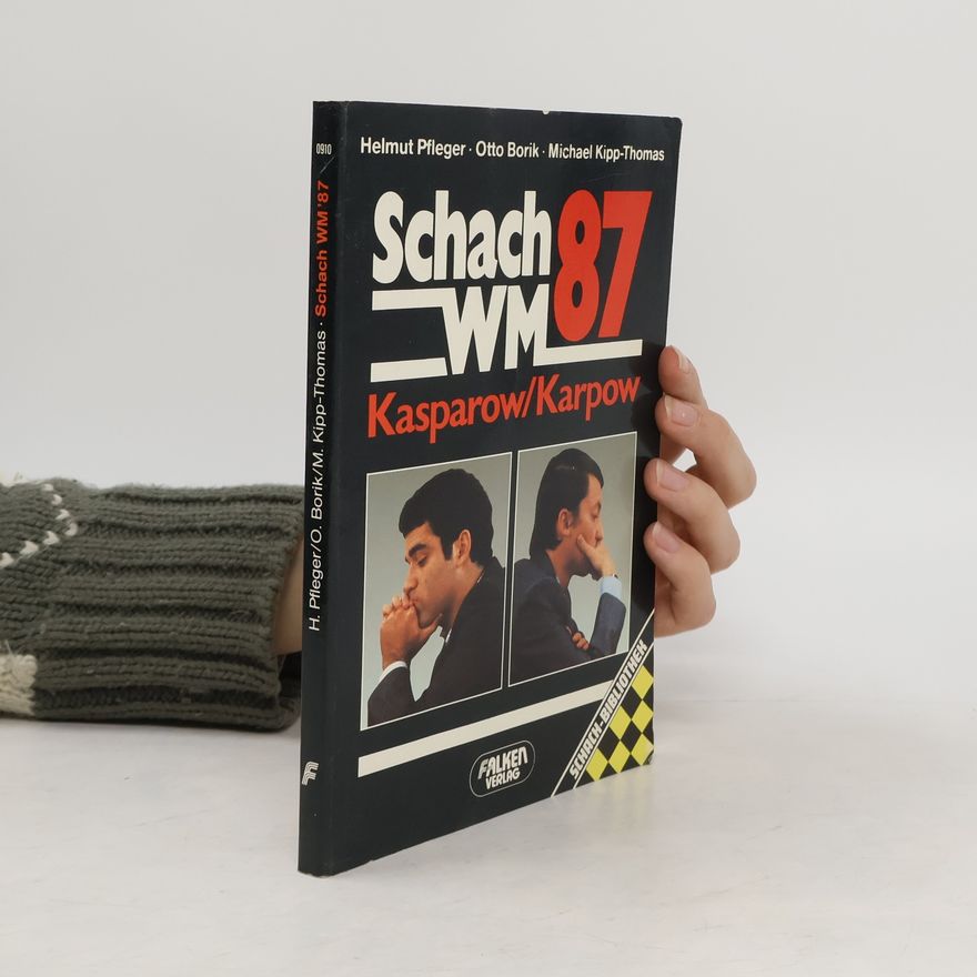 Helmut Pfleger Schach-WM '87