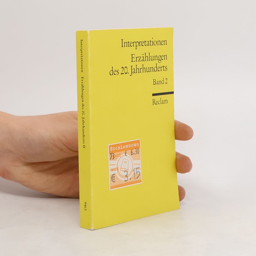 Autorenkollektiv Erzählungen des 20. Jahrhunderts. Bd. 2