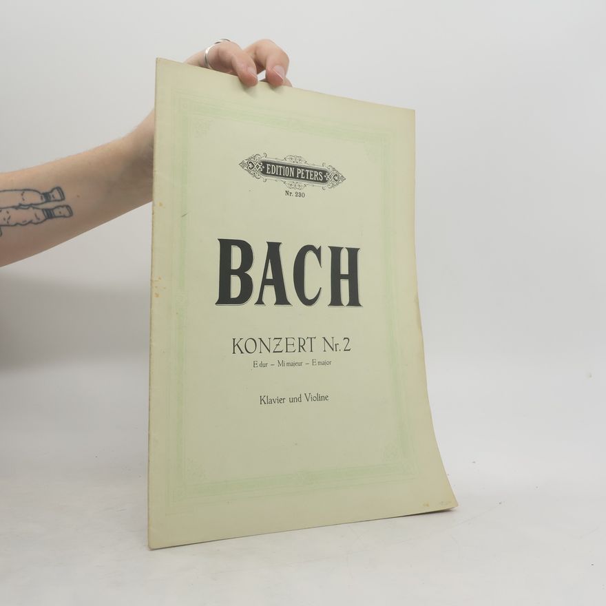 Johann Sebastian Bach Bach Konzert 2. Klavier und Violine