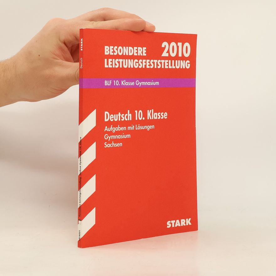 Joachim Handschack Besondere Leistungsfeststellung. Deutsch 10. Klass