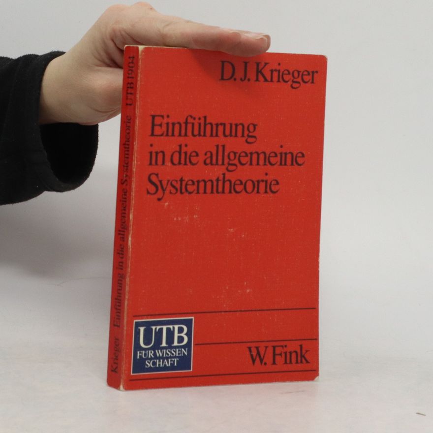 David J. Krieger Einführung in die allgemeine Systemtheorie