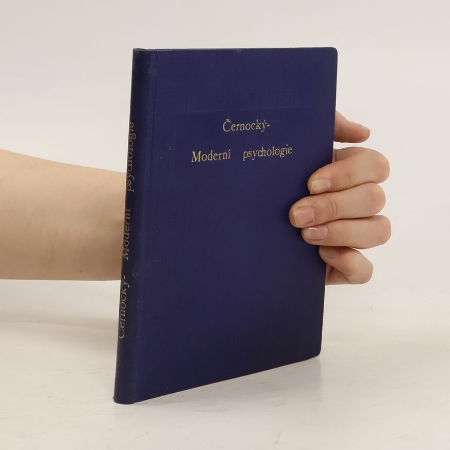 Karel Černocký Moderní psychologie