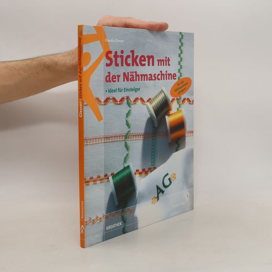 Claudia Giesser Sticken mit der Nähmaschine
