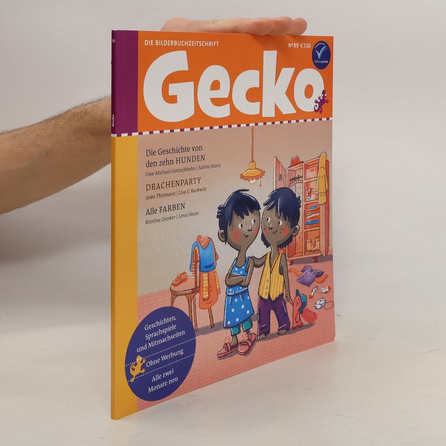 Uwe-Michael Gutzschhahn Gecko Kinderzeitschrift Band 89