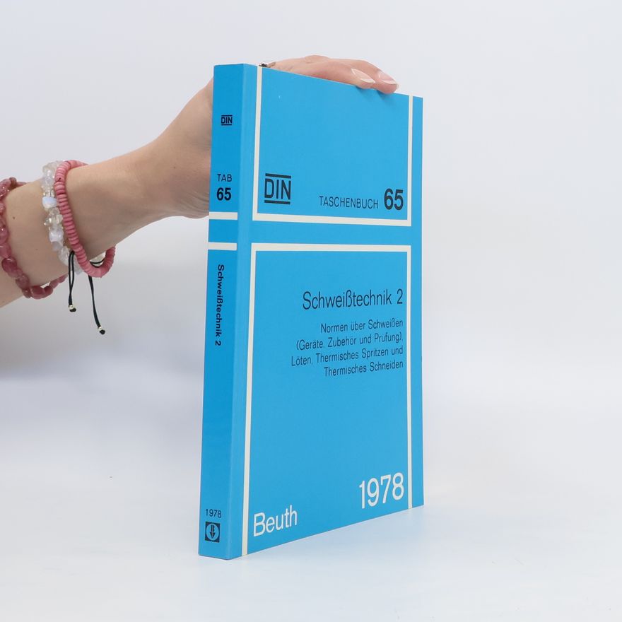 AA.VV. Schweißtechnik 2. DIN Taschenbuch 65