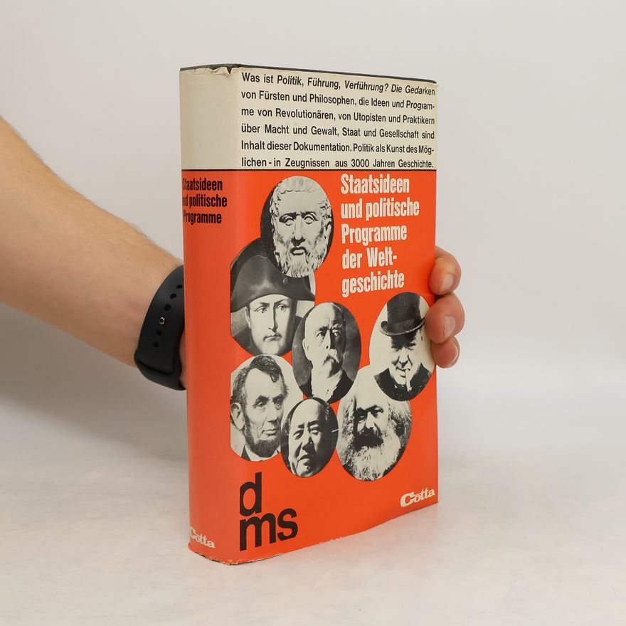 Gaston Bouthoul Staatsideen und politische Programme der Weltgeschichte