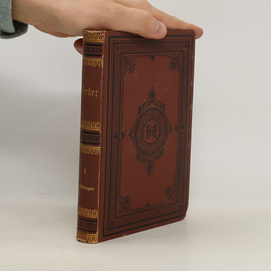 Johann Gottfried Herder Herders Werke 1