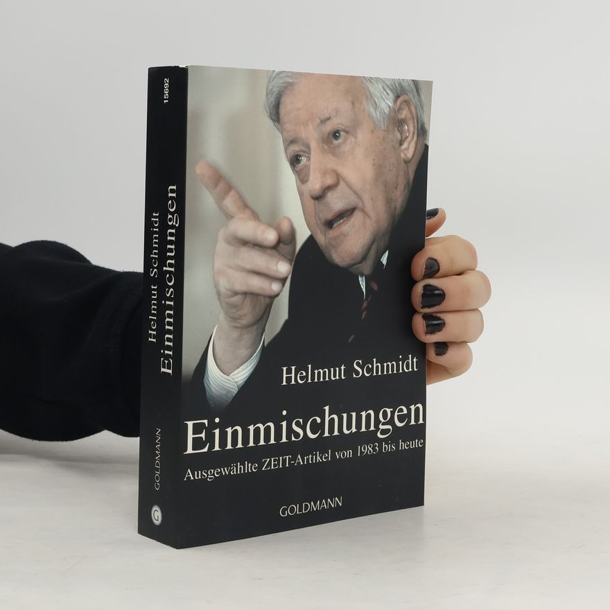 Helmut Schmidt Einmischungen