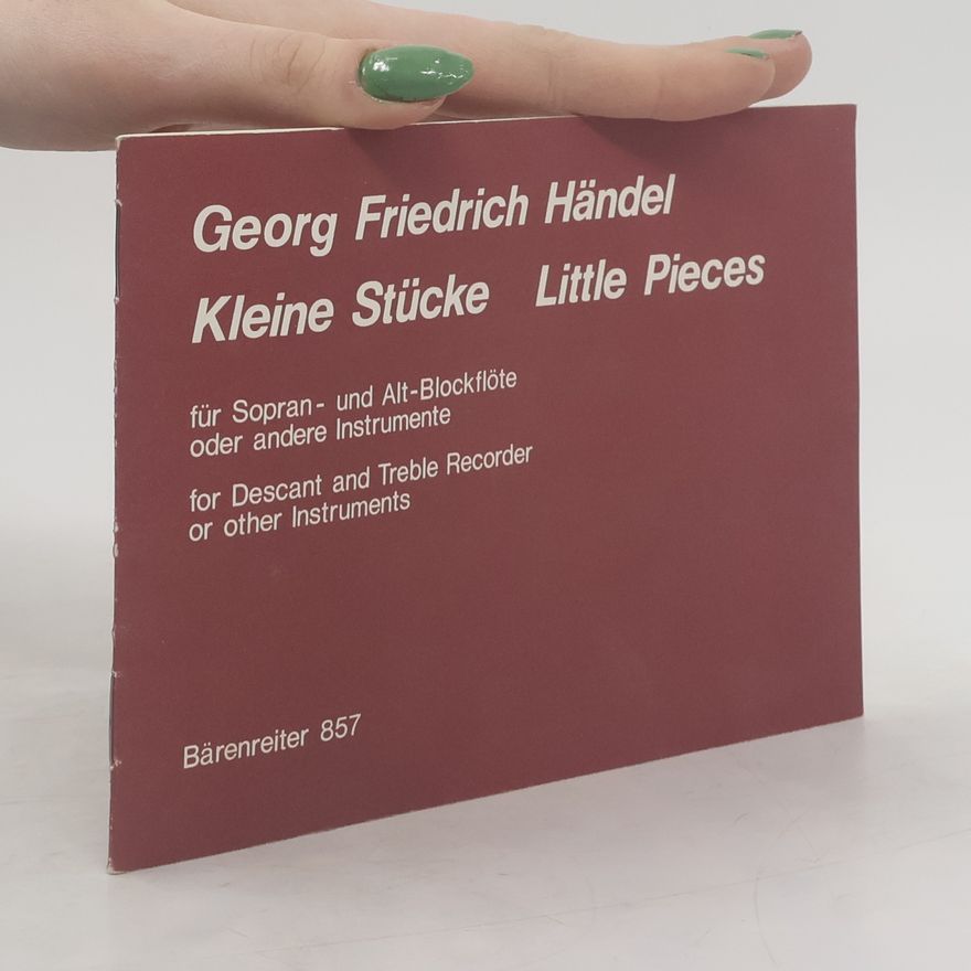 Adolf Hoffmann Kleine Stücke. Little Pieces