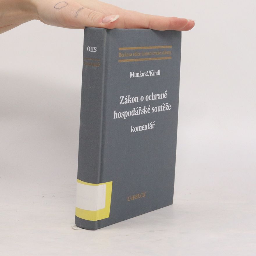 Ondřej Dostál Zákon o ochraně hospodářské soutěže