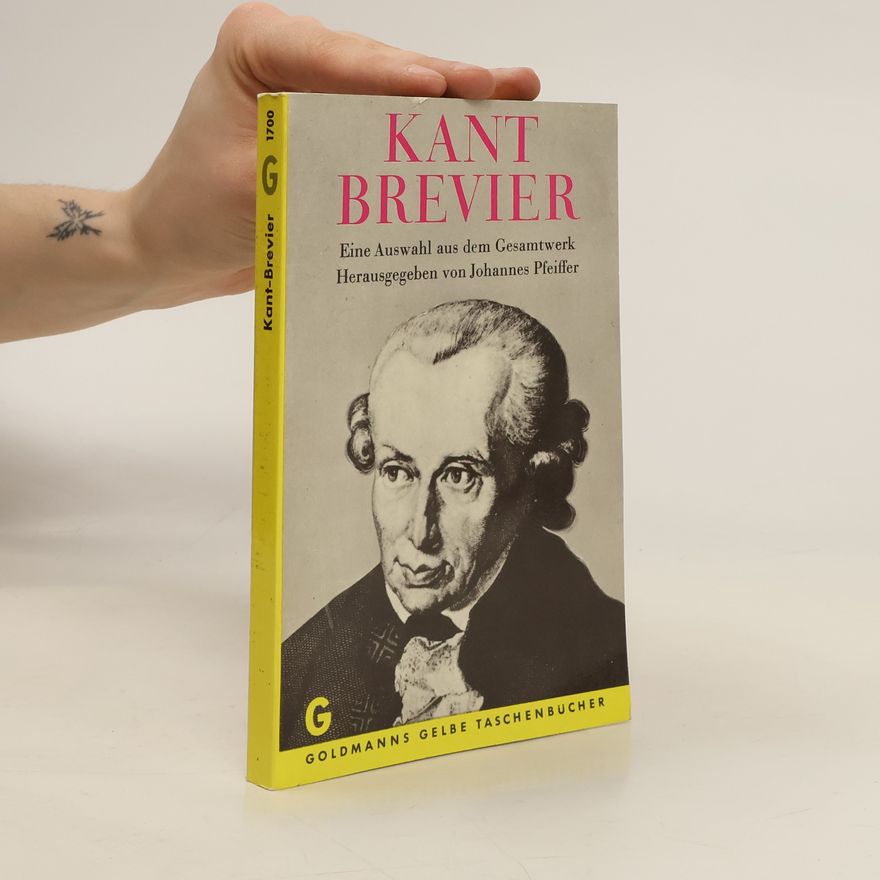 Johannes Pfeiffer Kant-Brevier