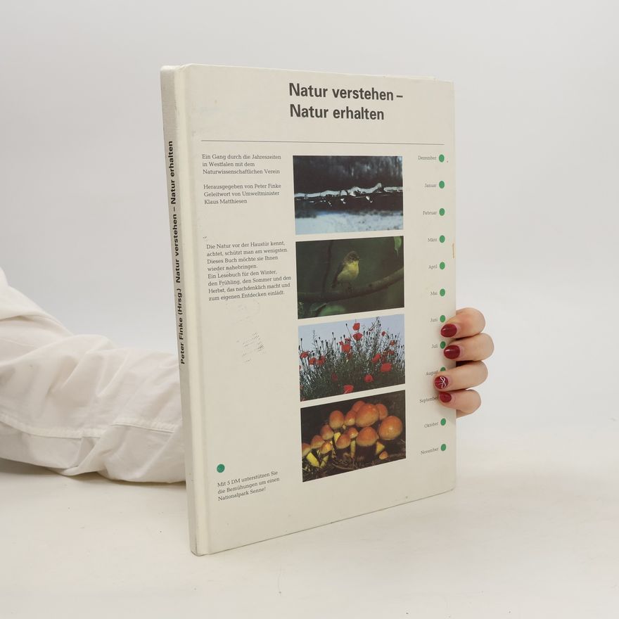 Peter Finke Natur verstehen - Natur erhalten