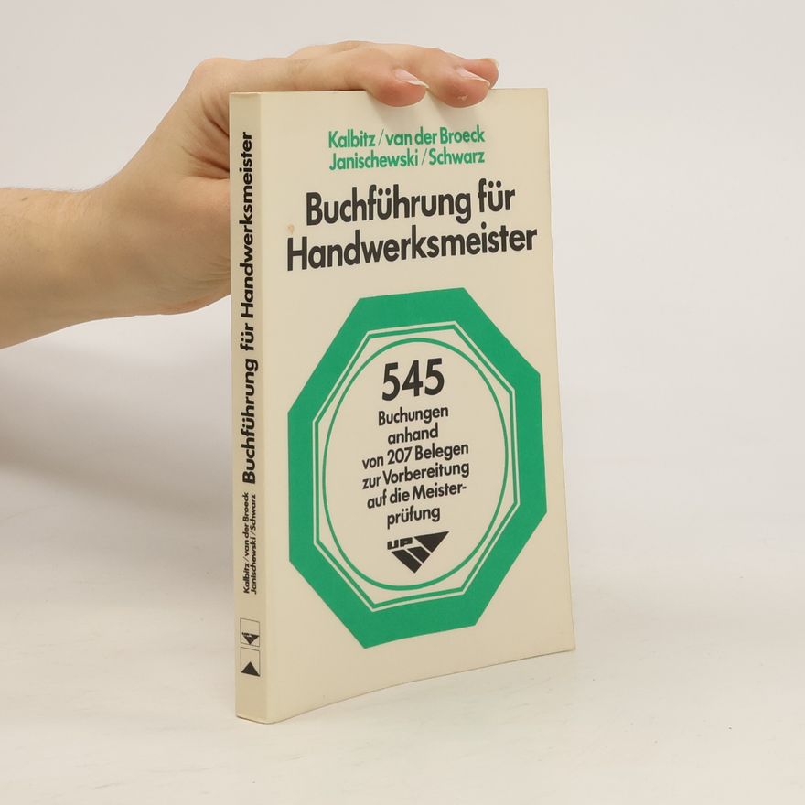 Autorenkollektiv Buchführung für Handwerksmeister