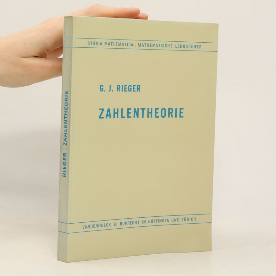 Georg Johann Rieger Zahlentheorie