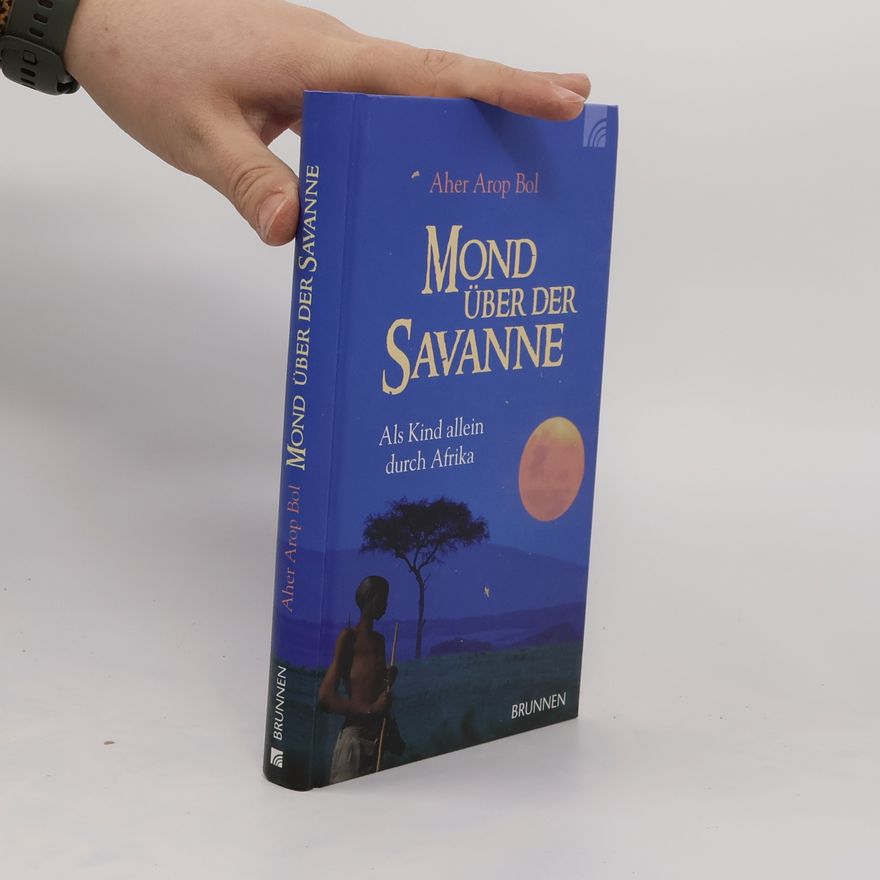 Aher Arop Bol Mond über der Savanne
