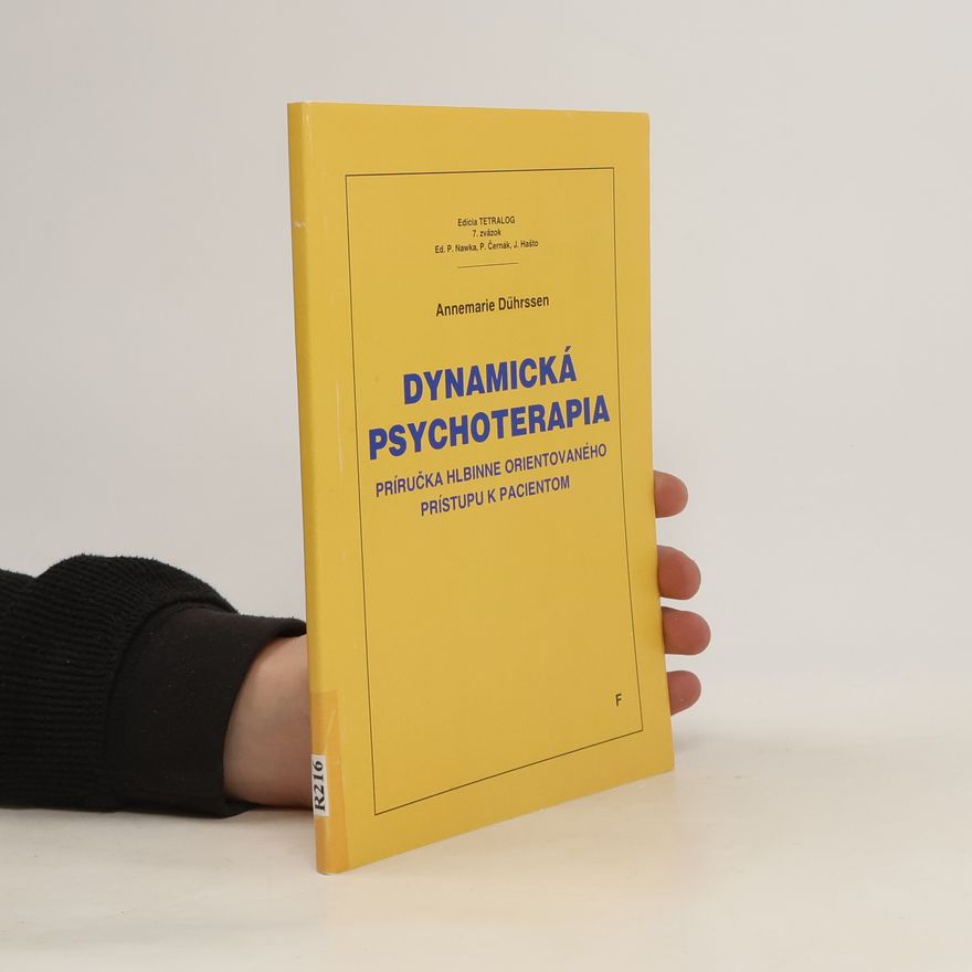 Annemarie Dührssen Dynamická psychoterapia