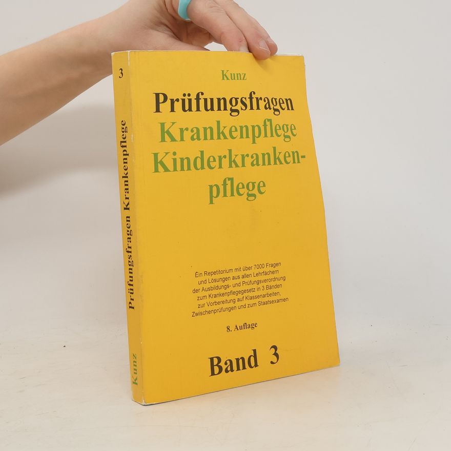 Autorenkollektiv Prüfungsfragen Krankenpflege - Kinderkrankenpflege. Band 3