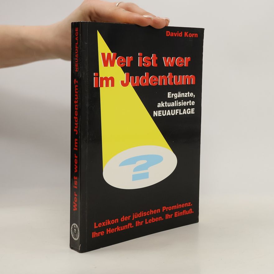 David Korn Wer ist wer im Judentum?