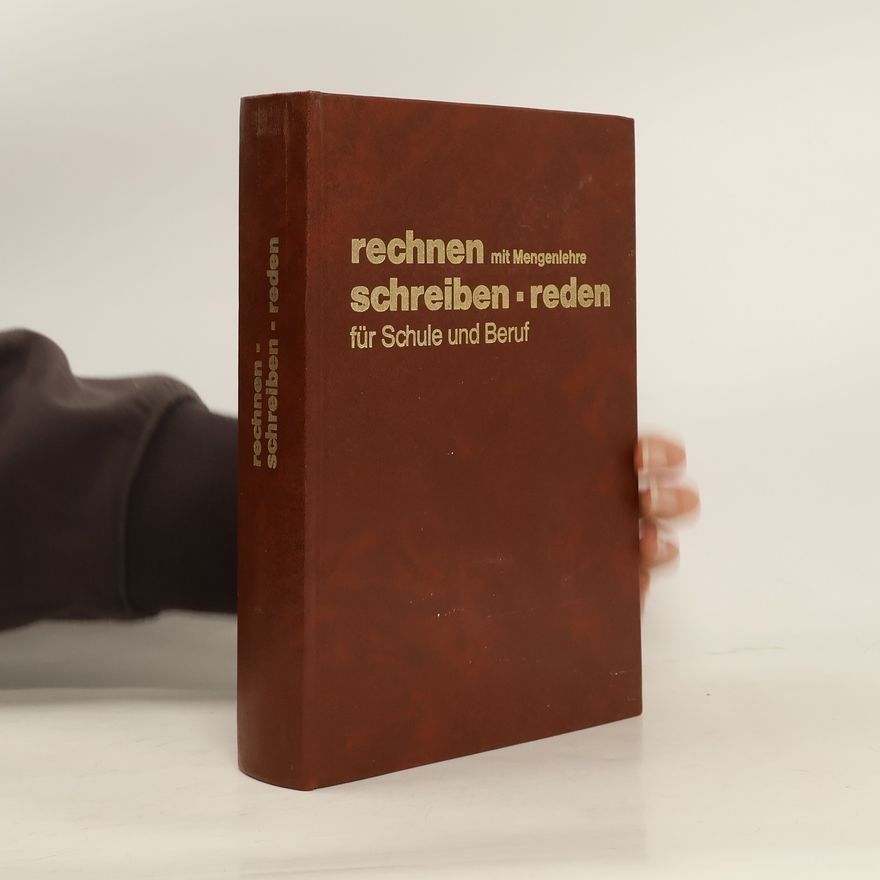 Paul Buchholz Rechnen mit Mengenlehre schreiben - reden für Schule und Beruf
