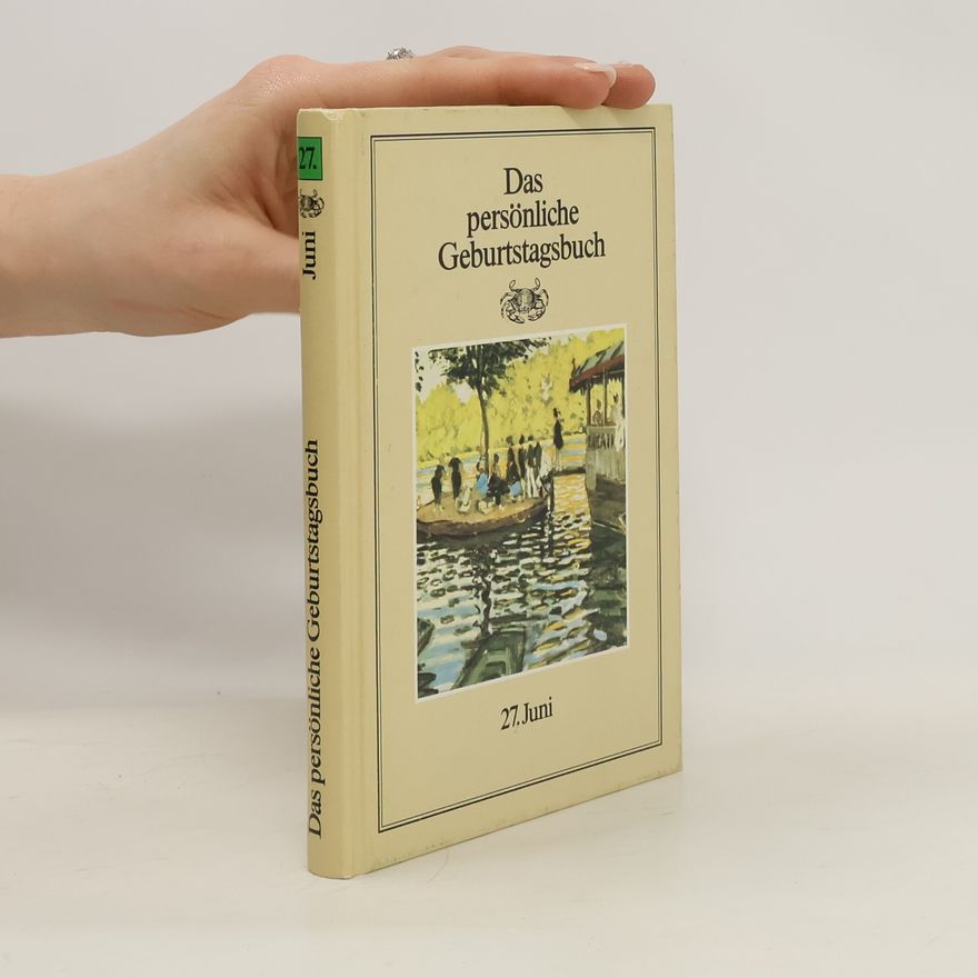 Various authors Das persönliche Geburtstagsbuch