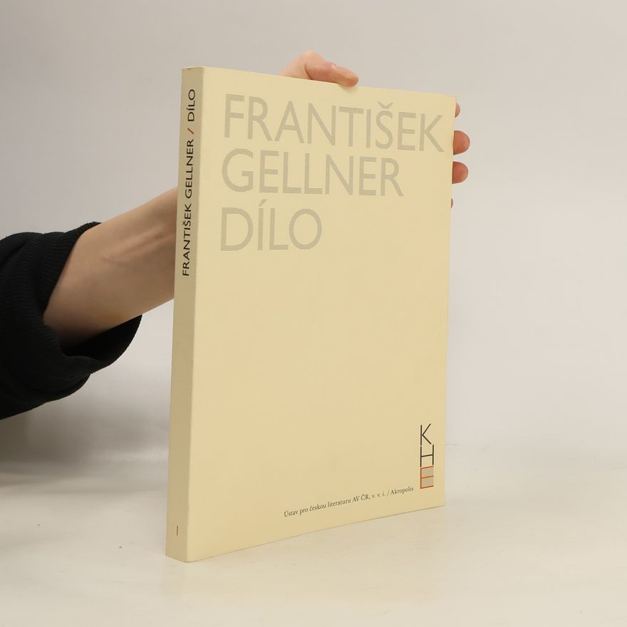 František Gellner Dílo
