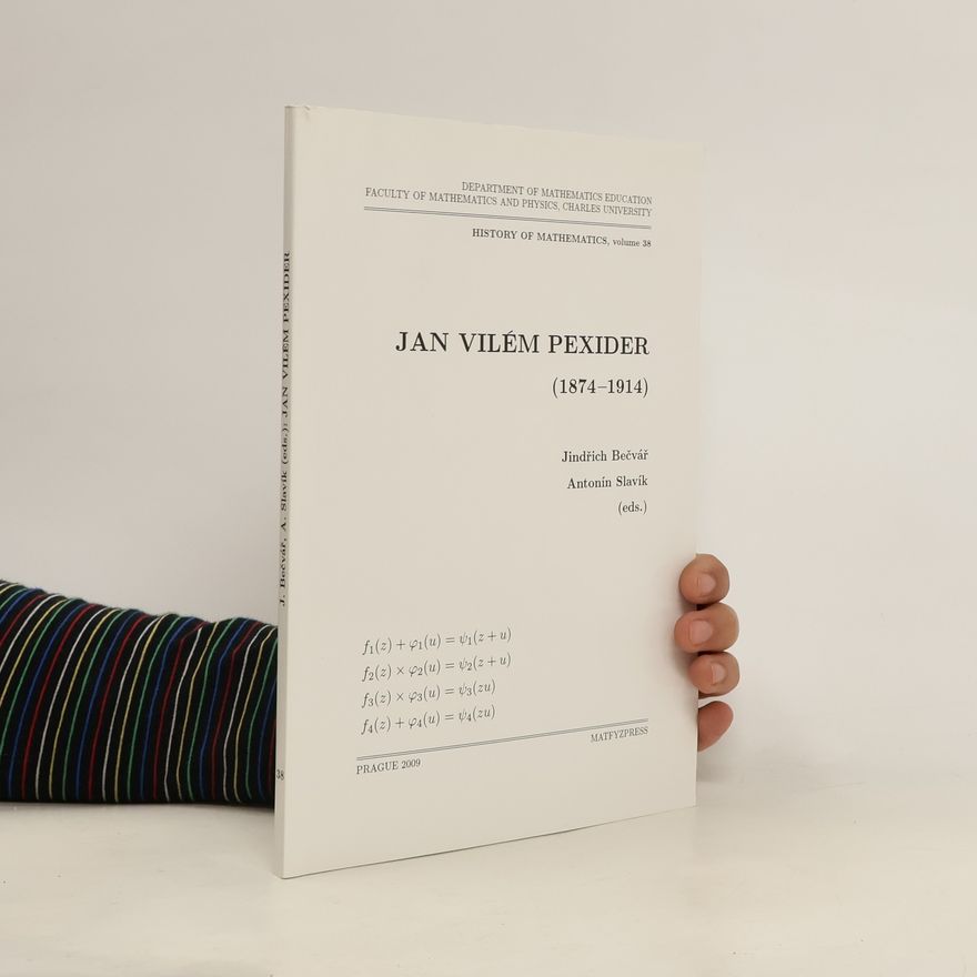 Jindřich Bečvář Jan Vilém Pexider (1874-1914)