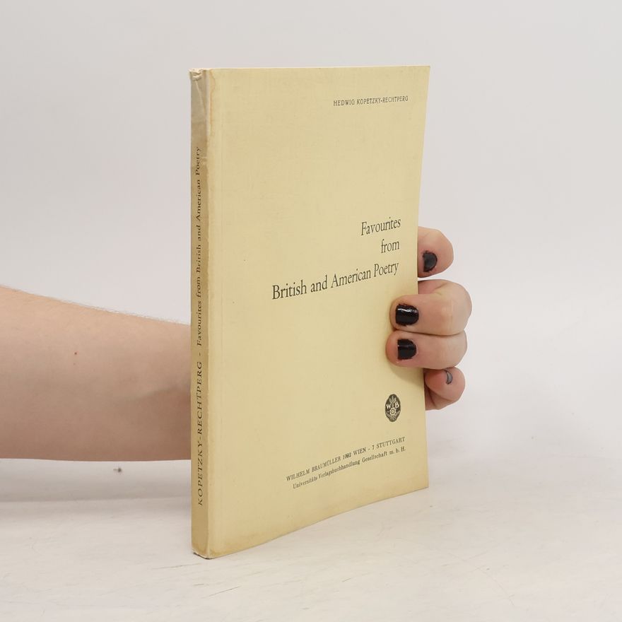 Various authors Favourites drom British and American Poetry