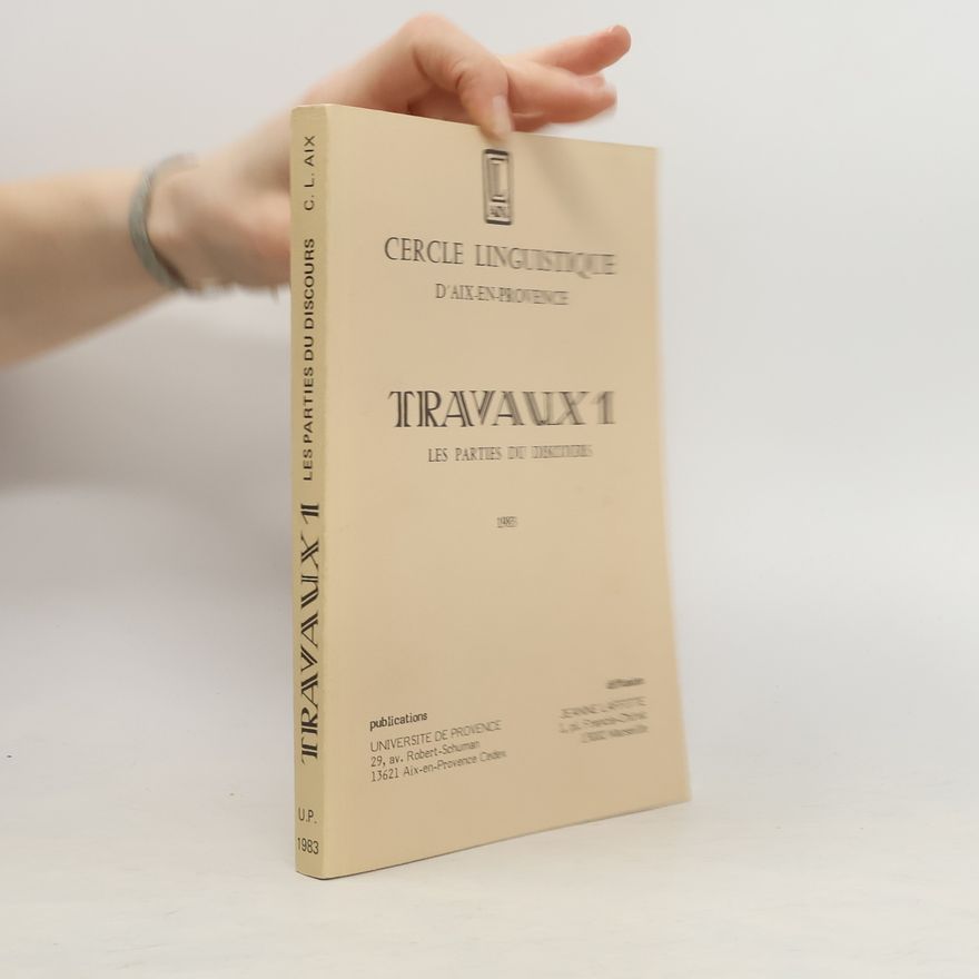 Kolektiv autorů Travaux 1. Les parties du discours