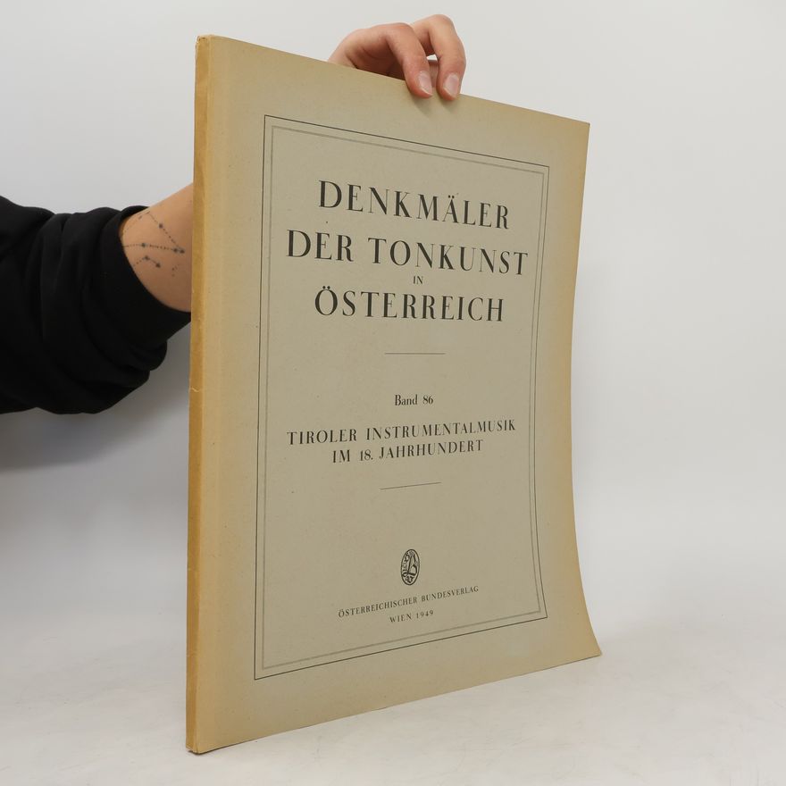 Auteurscollectief Dankmäler der Tonkunst in Österreich. Band 86