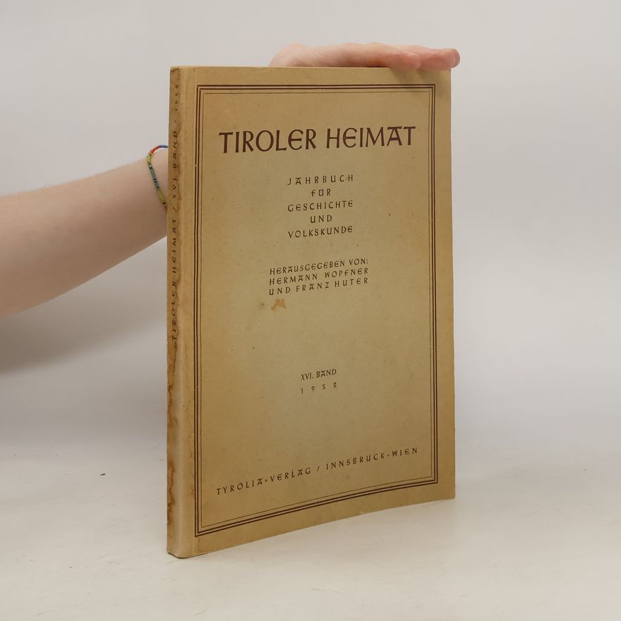 Hermann Wopfner Tiroler Heimat 16