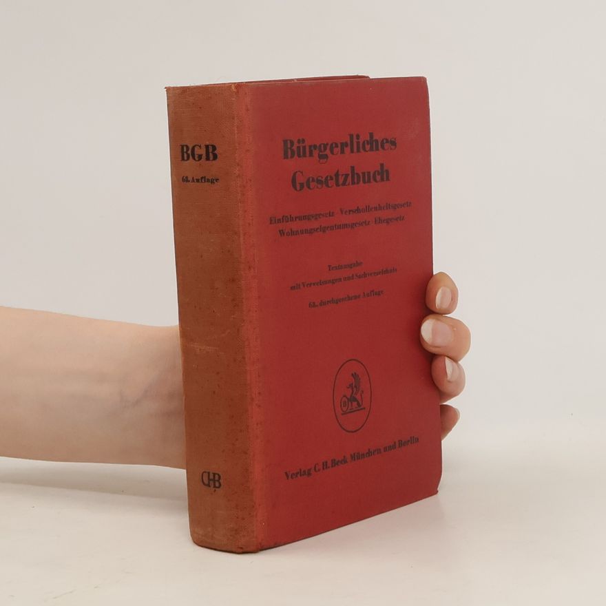 Autorenkollektiv Bürgerliches Gesetzbuch