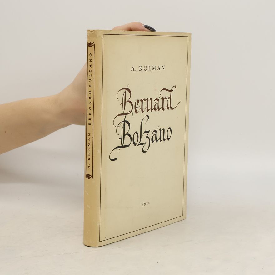 Arnošt Kolman Bernard Bolzano