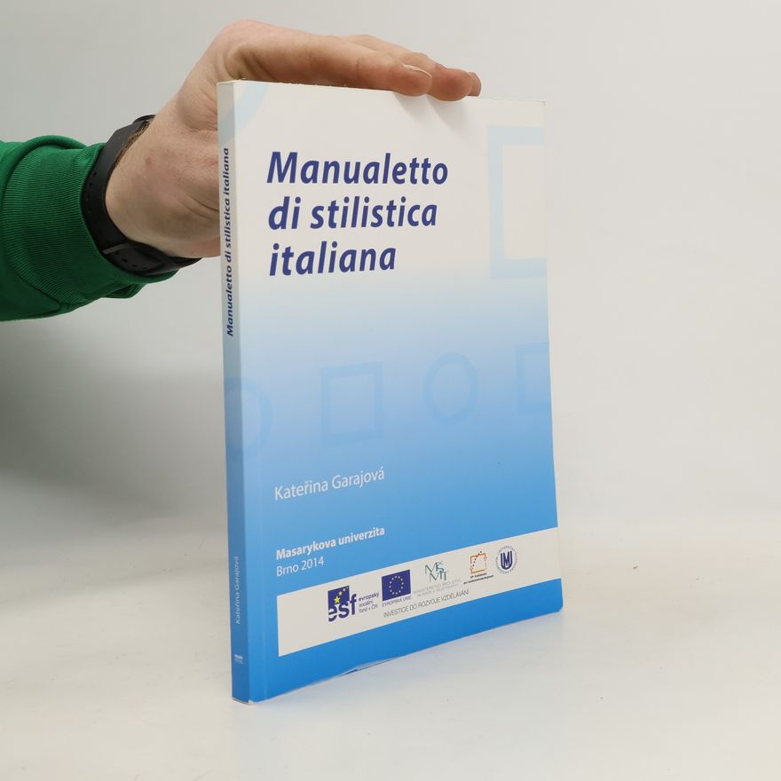 Kateřina Garajová Manualetto di stilistica italiana