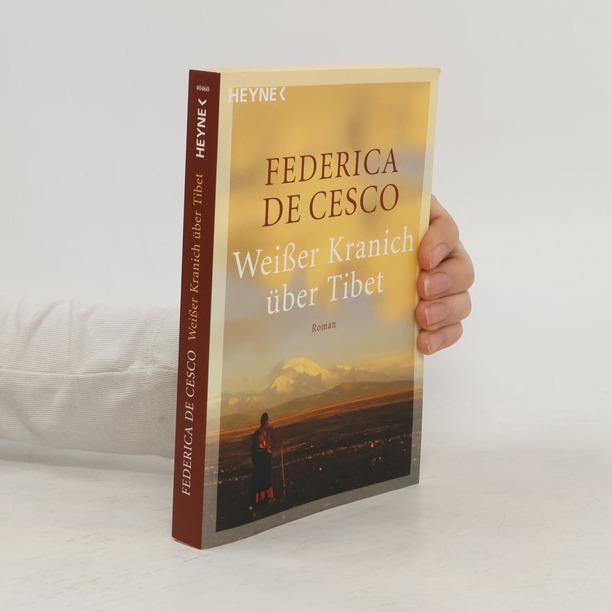 Federica de Cesco Weißer Kranich über Tibet