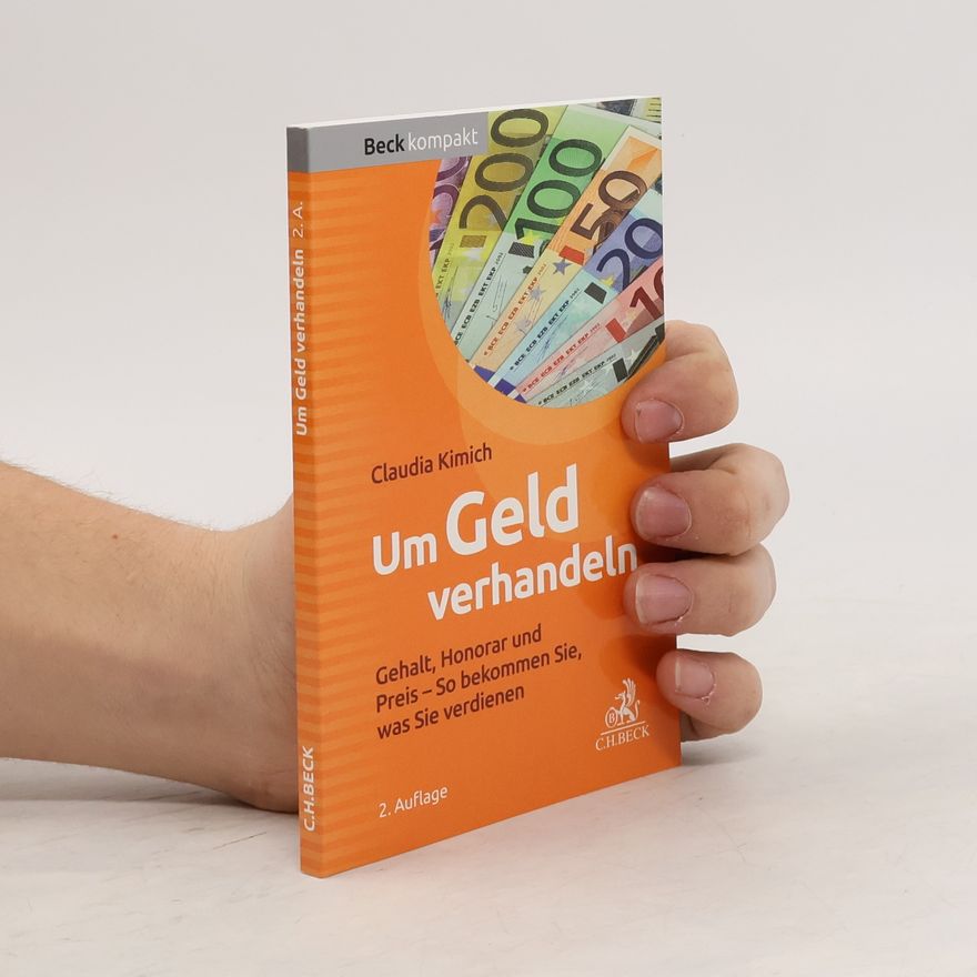 Claudia Kimich Um Geld verhandeln
