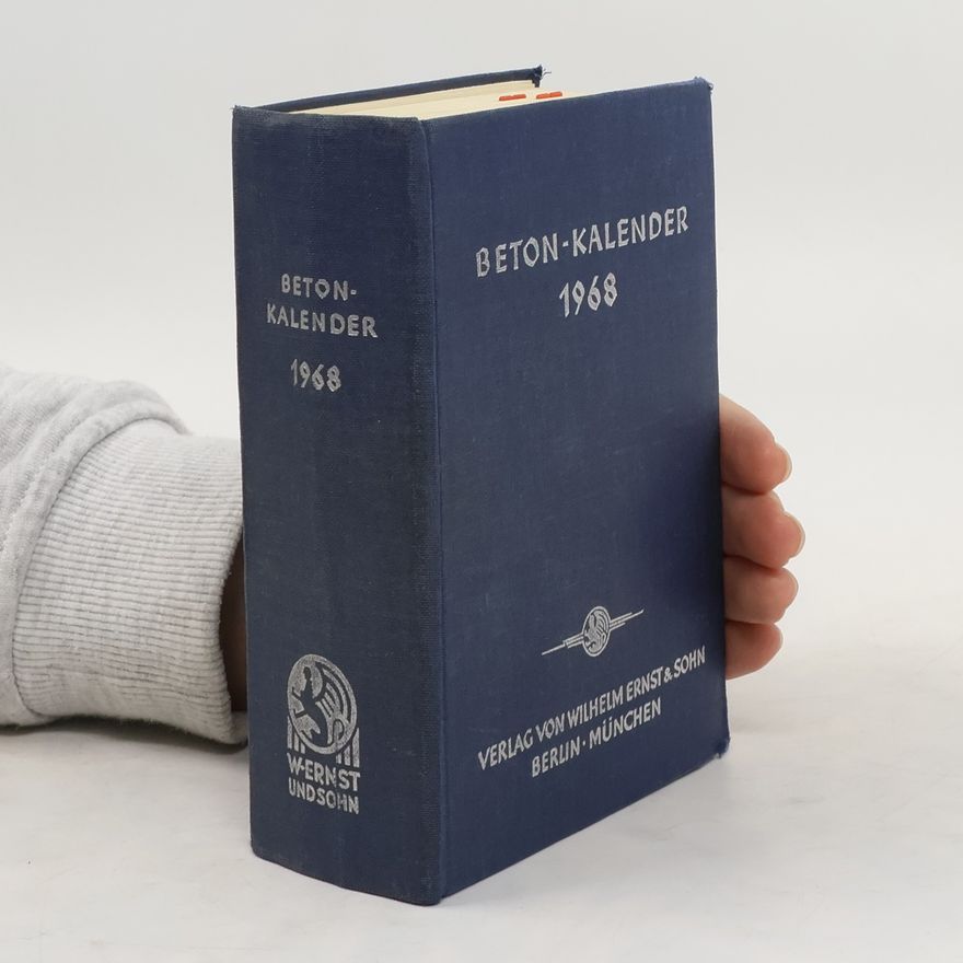 Kolektiv autorů Beton-Kalender 1968