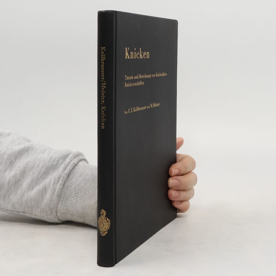 Martin Meister Knicken Theorie und Berechnung von Knickstäben Knickvorschriften
