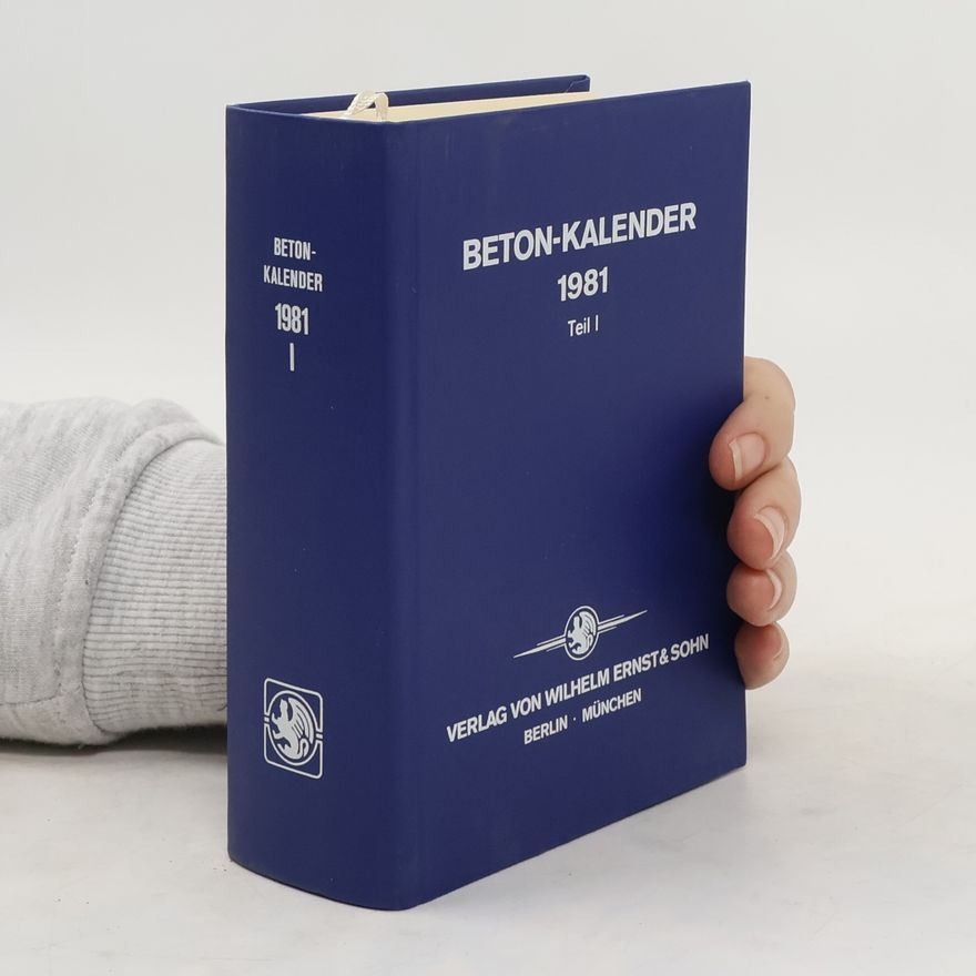 Autorenkollektiv Beton-Kalender 1981