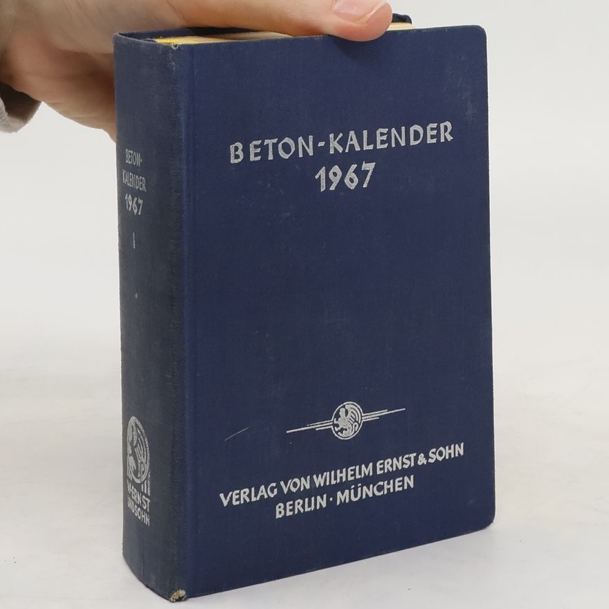 Collectif d'auteurs Beton-Kalender 1967 I.